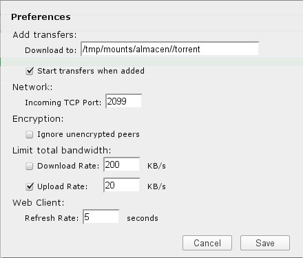 Transmission Preferences