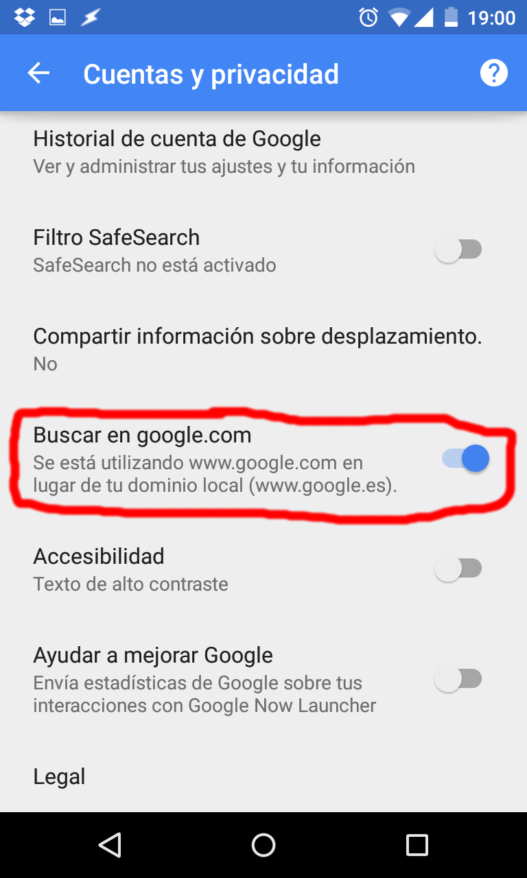 Error «El evento no se ha podido guardar» en Google Now | SKaRCHa